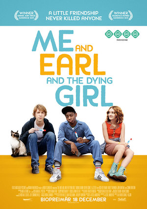 Omslag till filmen: Me and Earl and the Dying Girl