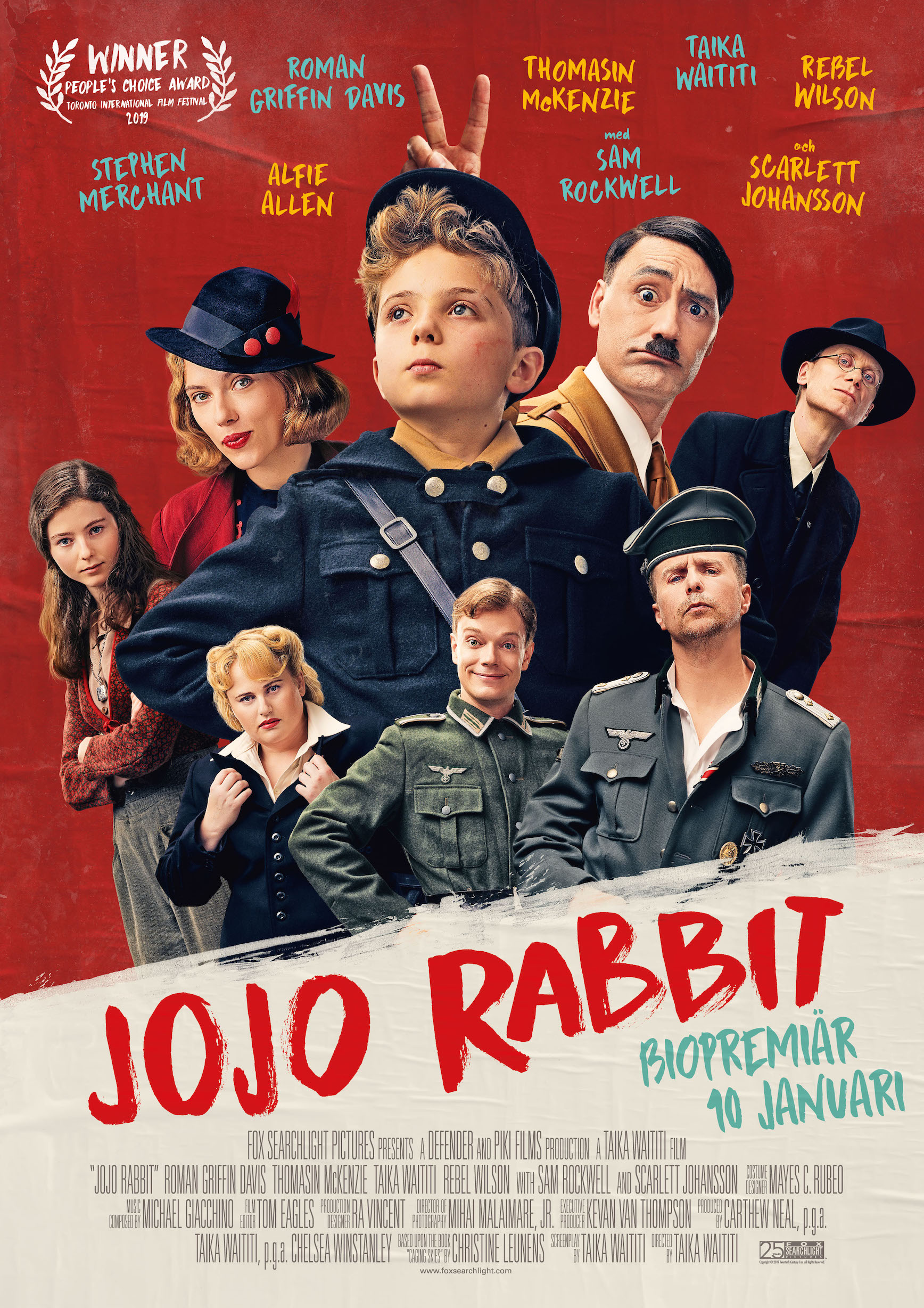 Omslag till filmen: Jojo Rabbit